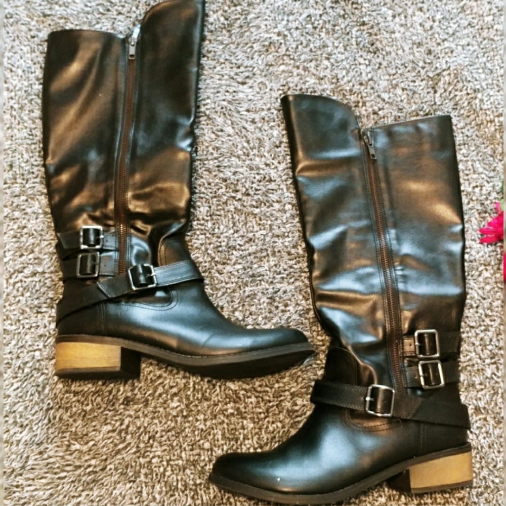Wide calf boots